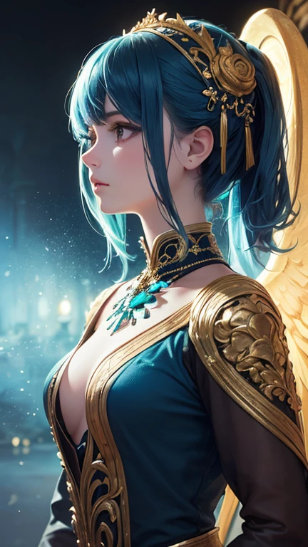 Wizard SEX、((masterpiece))、detail portrayal、(fantasy illustrations:1.3)、Soft colors、(detailed cloudscape:1.3)、(hight resolution:1.2)