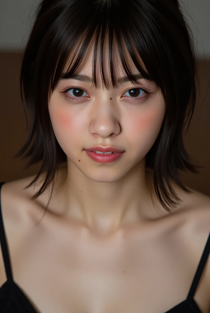 ((Upper Body:1.3)).Blown by the long wind [Blue-black:.3] hair,Looking at the audience, (Tabletop:1.3), (8K, Realistic, RAW Photos, Highest quality: 1.4), Japanese, (1 Girl), Beautiful Face, (Realistic face),{Wavy medium hair|Front hair long bob|short hair with long bangs}{Black hair|Brown hair|Blonde hair}, Beautiful hairstyle, Realistic eyes, Beautiful and beautiful eyes, (Realistic skin), Beautiful Skin, charm, Ultra-high resolution, Surreal, Very detailed, Golden Ratio,Female student peeing in toilet、shame(Blushing:1.3),Upper Bodyは裸、Protruding nipples