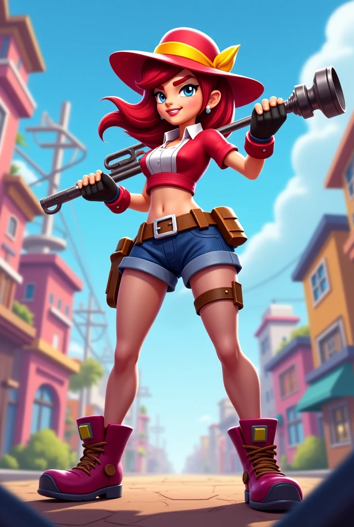 Shelly del juego brawl stars 