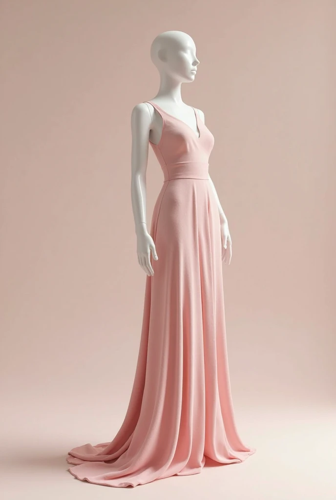 I wantto create a dress like i stiched i dont want it in girl i want in mannequin saree pleating in pink back ground like wall the tiles should be like wooden