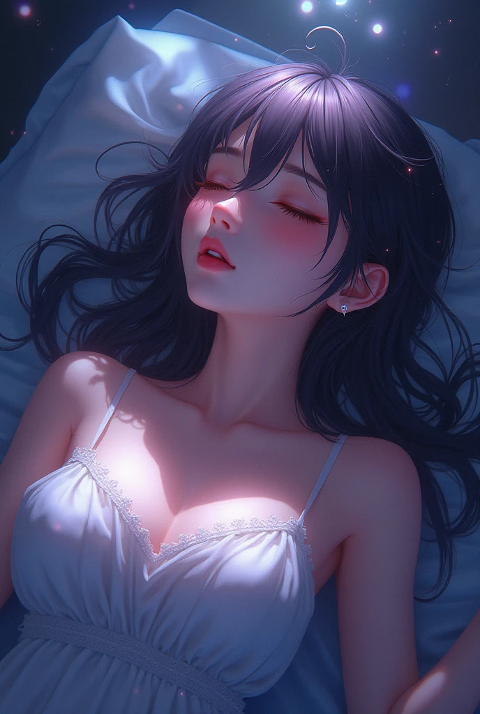 Japanese black haired girl handjob