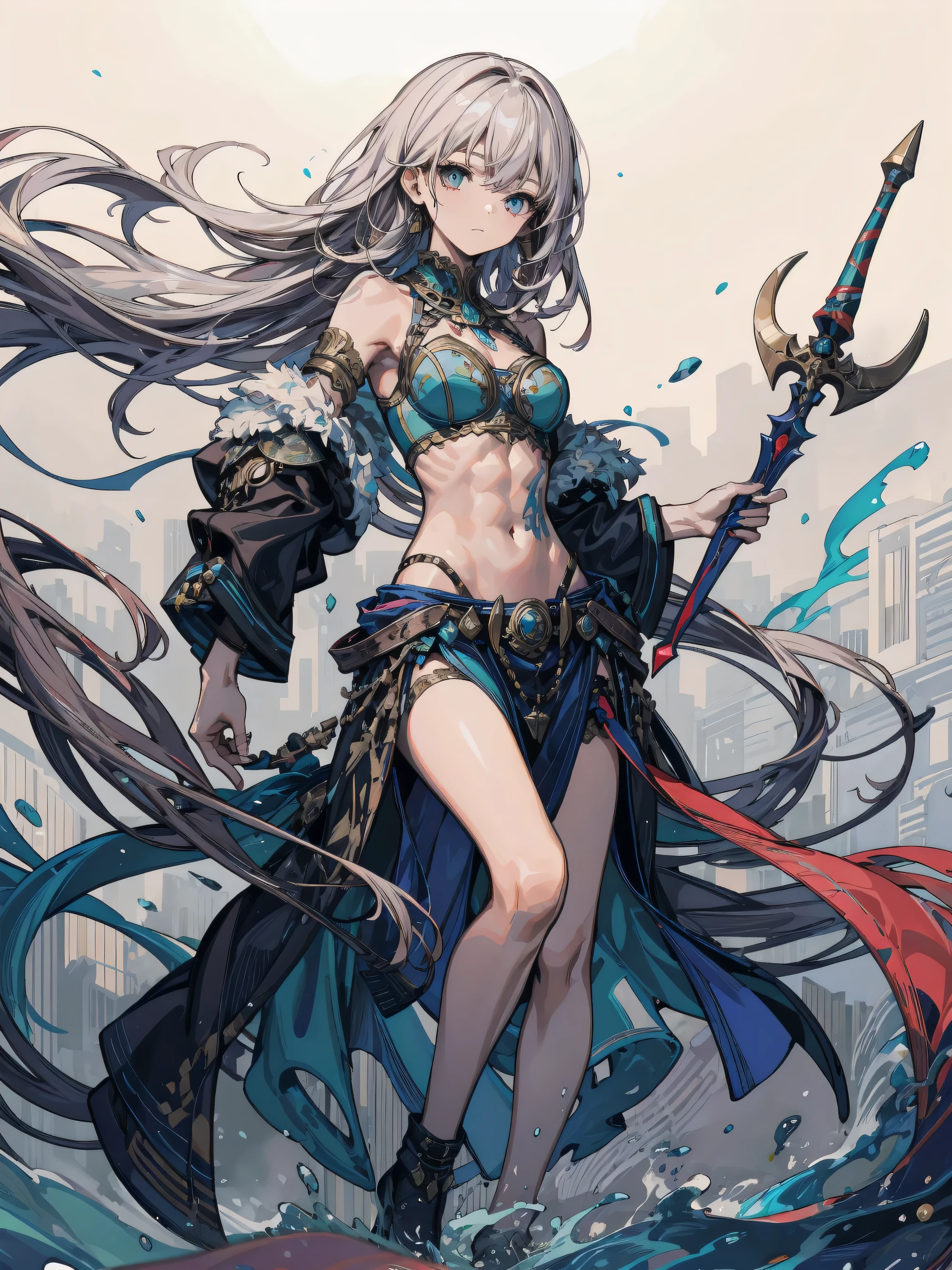 Blue Hair,realism, trace,,Role List, Reference table, Draw while standing, 8k, Super Detail, 1080p, Women HD,Female elves,Elf,woman, 16K, high resolution, best quality, high quality, Anatomically correct, masterpiece, precise, Ultra HD,as elegant as a swan,Unreal Engine, Ghibli-style colors, anime big breasts, Draw while standing, Viewing angle,Combat armor,