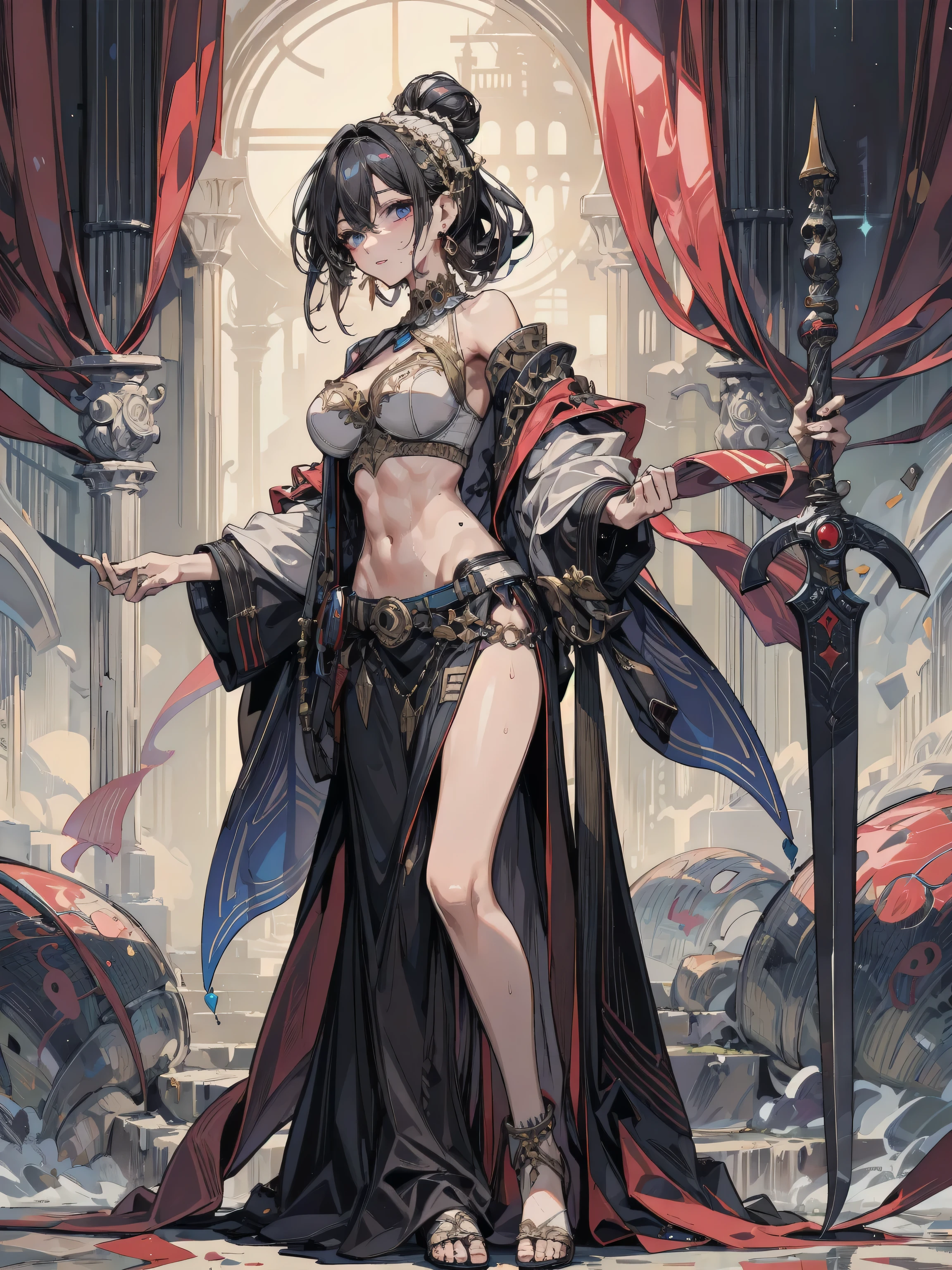 ((best quality)), ((masterpiece)), (detailed), perfect face ((best quality)), ((masterpiece)), (detailed), blank white background, plain background, white background, Bloodborne inspired, occult aesthetic, occult, detailed and intricate steampunk and detailed gothic, (zentangle, mandala, tangle, entangle), NSFW, torn clothing, Very dramatic and cinematic lighting, cosmic horror, grim-dark, side-lighting, perfect face, a beautiful goddess adorned and enshrined in armour, Bloodborne inspired , occult aesthetic , occult , detailed and intricate steampunk and detailed gothic , wielding a sword and holding a shield, NSFW, beautiful small breasts, small breasts, full body, whole body, body, plain background, white background, blank background, no background, white background NSFW, full body, whole body, head-to-toe