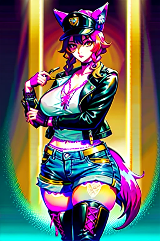((sexy girl ,young)), glamorous, slender, hilda, street ?????? clothes, moistened eyes,blush, ??????????, slutty, (makeup), eyeshadow, thong, tattoo, piercings, tattoo on breast, (tattoo on tits), tattoo on thigh, neon lights, outdoors, neon lights, spiderweb tattoo, derogatory bodywriting, hotpants, graffitti on walls, brothel, smoking cigarette,
