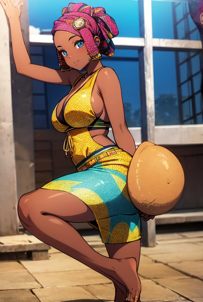 (((Jamaican flag-inspired outfit:1.3))),(((Woman in men's clothing:1.3))),(),(masterpiece,Highest quality,Ultra-high resolution output images,Write boundary depth,Intricate details,Adding dimension to your subject with the contrast of light and shadow,Anatomically correct facial structure),(Picture Mode Ultra HD,)