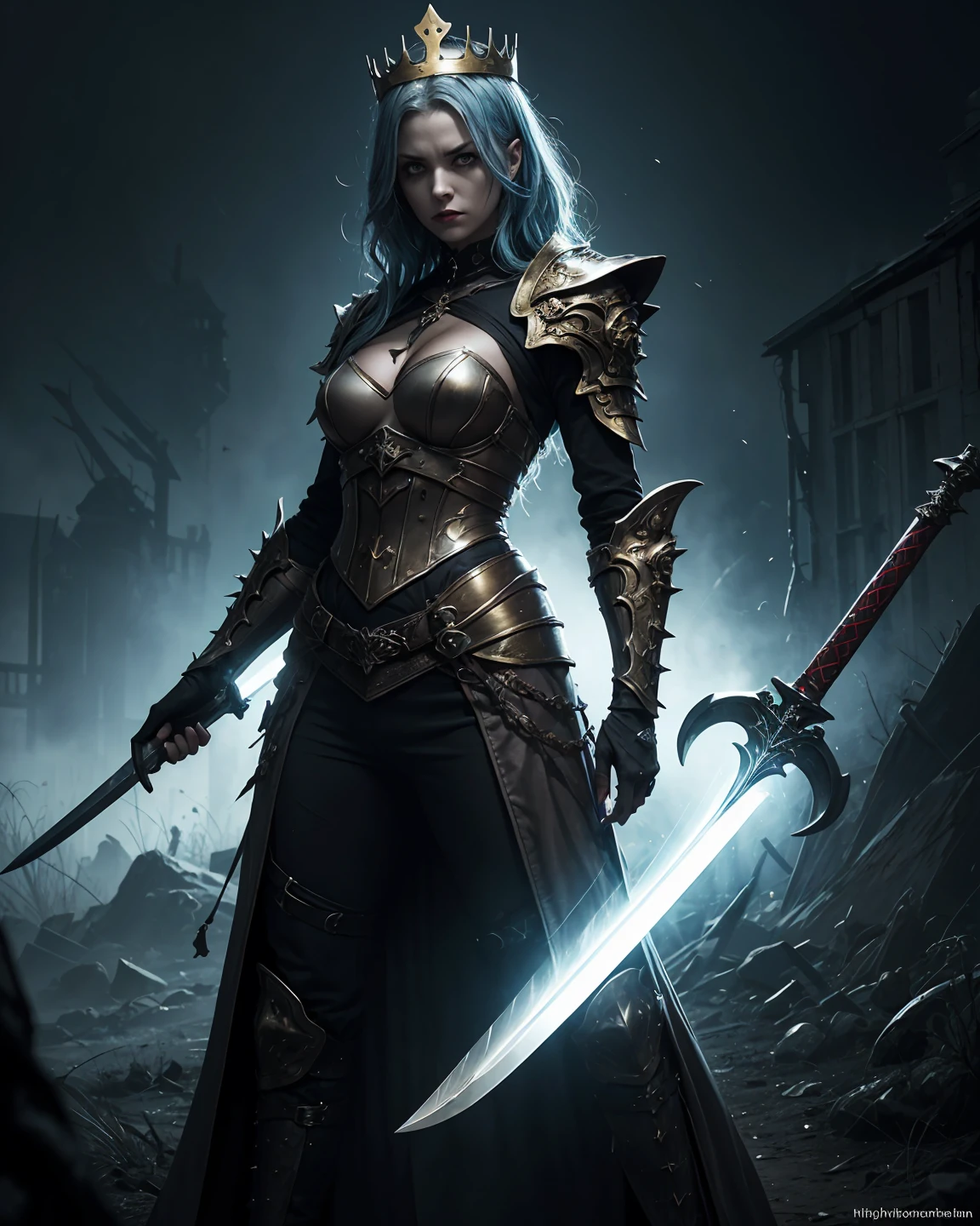 award-winning art, trending on artstation, masterpiece digital art, Pools of darkness, devoid of any light, where the sounds of the underworld echo endlessly.
