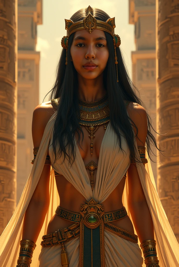 Make the most beautiful pharaoh sexy