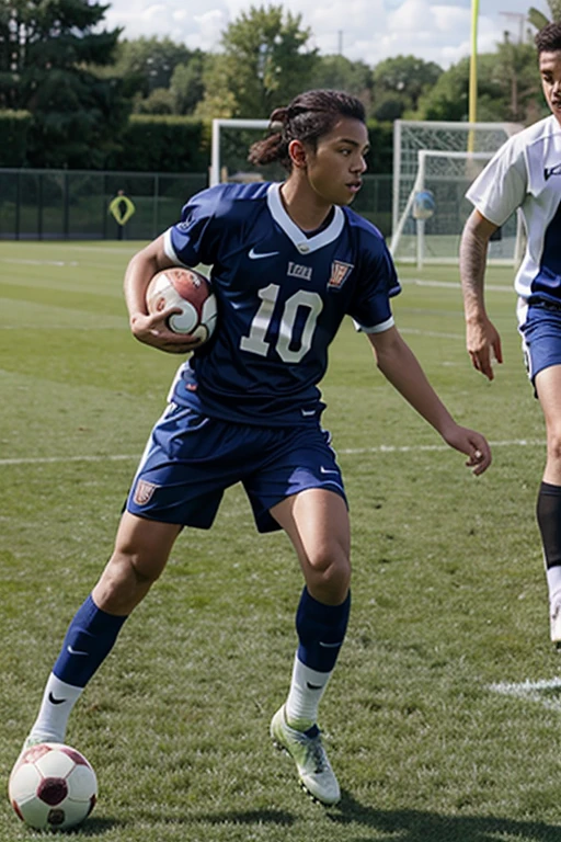 Introducing Diego, a boy passionate about soccer who plays on his high school team.