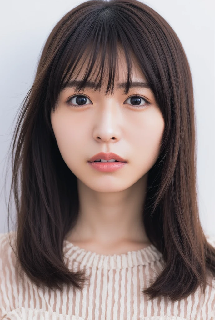  ( A high-resolution photograph of the detached head of a young Japanese woman in a vase without flowers is placed on a table), photorealistic, masterpiece, great quality, complicated details, professional lighting, close-up of her head, Focus on Your FACE,  dark-haired , detailed face, detail eyes, sophisticated nose, (open your mouth, put it in your mouth:1.2), profiles, seen from above, look up at the viewer, outdoors, daylight, Tomac ,

