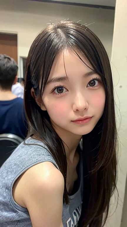Portraiture、masterpiece:1.3、One Girl、Upper Body、Upper Body、Baby Face、Natural look、very cute、Brown Heine's Eyes、Short bangs、Short Bob、Fuller lips、No makeup、Luxury shirt with lace、Black Shirt、最high quality、High resolution、Very detailed、high quality、Detailed explanation、8k、(((Blurred Background、Gray wall、Gray background、White world、studio:1.5、Cinema Lighting、Professional Photographer)))