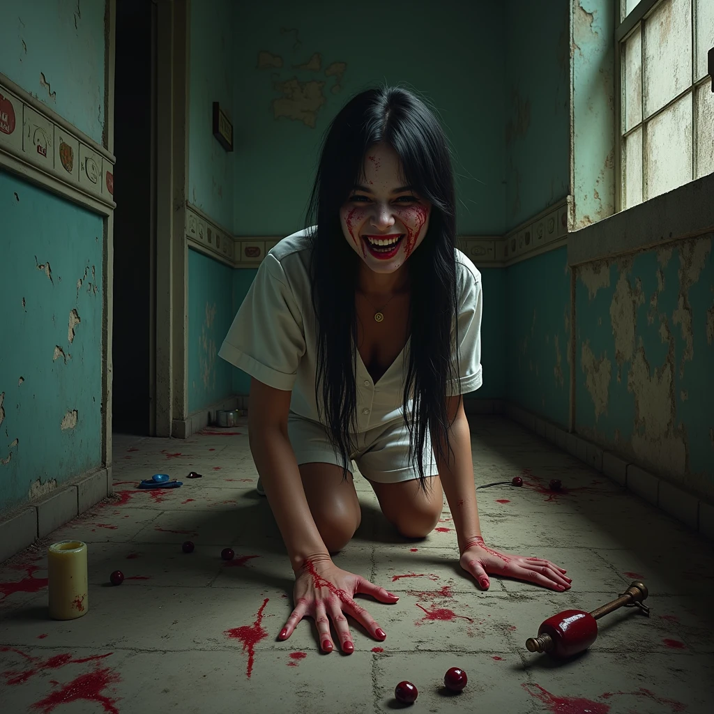 blood, bloody floor, blood, dirty