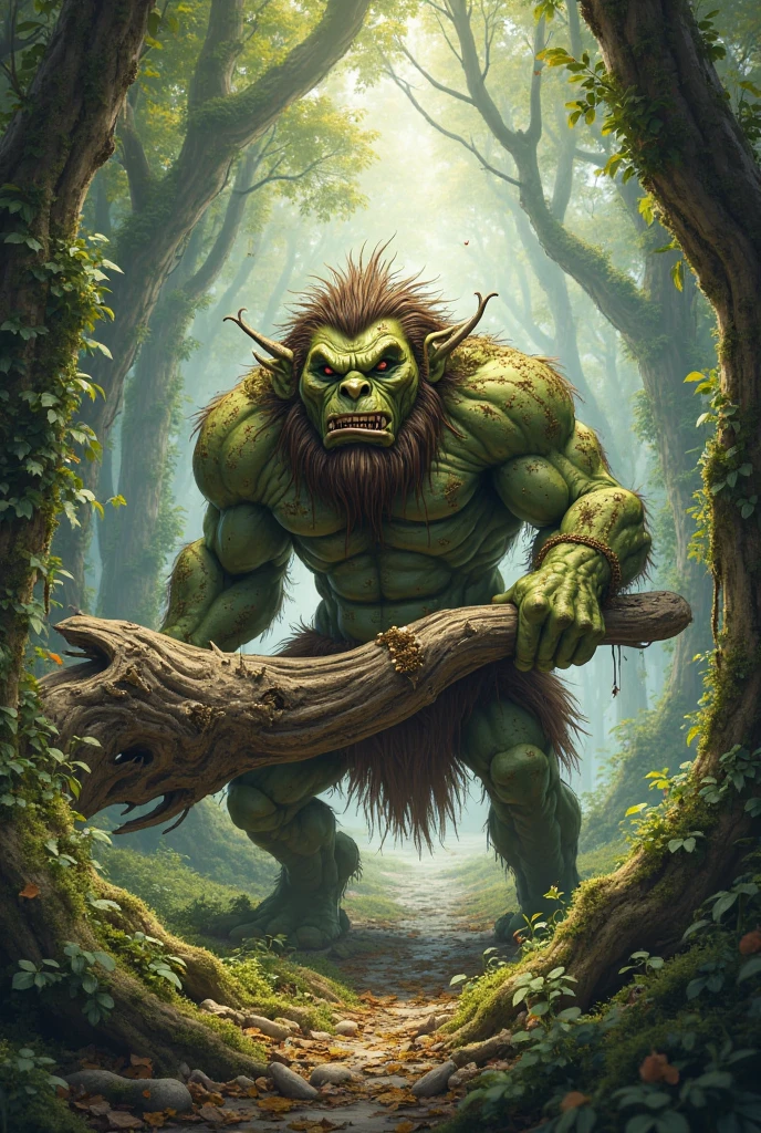 (best quality,4k,8K,high resolution,chef-d'artwork:1.2), Ultra-detailed, (Realistic,photoRealistic,photo-Realistic:1.37), gardien drake mousse, detailed textures, imposing creature, monstrueux, la civilisation ancienne, Mystique, RPG, vignes, jungle profonde, vue panoramique, Hidden secrets, jungle au loin