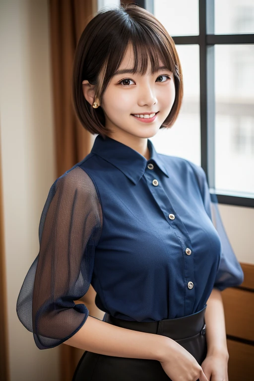 Ulchan-6500-v1.1, (RAW photo:1.2), (Photoreal), beautiful detailed girl, (genuine: 1.4), Bewitching beautiful mature elite secretary in luxurious silk blouse、40 years、height　154cm、well-proportioned body shape、hourglass figure、skirt and thighs、while walking down the hallway、Business service, (wearing pantyhose,realistic pantyhose)、work in the office、Wearing a satin blouse, ultra-thin fabric、smooth、See-through fabric、girl wearing luxury high heels, Wearing an elegant blouse, Wearing an ultra-thin blouse, business woman, Blouses and skirts, Wearing a silk blouse, wear a shirt and skirt, japanese goddess、huge file size, High resolution, very detailed, highest quality, [masterpiece:1.6], enlightenment, very detailed, nffsw, finely, highest quality, 8k wallpaper, movie lighting, perfect body shape, cute droopy eyes beautiful big eyes、Pieck finger, ((table top)), highest quality, eye shadow, ((full body shot:1.2))、(very affectionate smile:1.2)、realistic skin texture、shiny skin、exposed thighs!!!, AsianEyesEra,