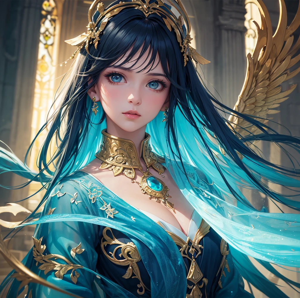 SeaArt Bot Txt2Img Default 18:53:45 Expires in 14 Day(s) ((close-up portrait,))) masterpiece, a model lace brazier, 8k beautiful 25 year old, (((close-up portrait,))) (Frontal view:1.4), symmetrical face, symmetrical eyes, hyper 8k detailed photo, 8k resolution concept art by greg rutkowski, artgerm, wlop, alphonse Mucha, beeple, caravaggio, hyper- detailed intricately detailed art trending on artstation triadic colors unreal engine 5 volumetric lighting, perfect composition, beautiful detailed intricately insanely detailed octane render trending on artstation, 8 k artistic photography, photorealistic, soft natural volumetric cinematic perfect light, chiaro, Moebius (Jn Giraud) Style - A picture by Jean Giraud Moebius, ((masterpiece)), ((best quality)), (masterpiece, highest quality), (masterpiece), Moebius (Jean Giraud) Style - A picture by Jean Giraud Moebius, ((masterpiece)), ((best quality)), (masterpiece, highest quality), (masterpiece), A woman with medium-length golden hair, (features of Native American heritage), distinct facial contours, an oval-shaped face, deep-set eyes, a resolute expression, tall and fit figurea, small crystal necklace that emits a soft purple glow, a fantasy-realism style gender-neutral striped white suit, the open collar reveals a tight-fitting bustier underneath, matching suit pants, in her left hand holds a sci-fi ancient civilization-inspired anchor-shaped weapon, she stands confidently on an endless wilderness road, this character embodies a finely crafted fantasy-realism-style bounty hunter in anime style, exquisite and mature manga art style, (perfect body, perfect nose, perfect mouth, perfect eyes), ((Feminine:1.2)), high definition, best quality, highres, ultra-detailed, ultra-fine painting, extremely delicate, professional, anatomically correct, symmetrical face, extremely detailed eyes and face, high quality eyes, creativity, RAW photo, UHD, 32k, Natural light, cinematic lighting, masterpiece-anatomy-perfect, masterpiece:1.5