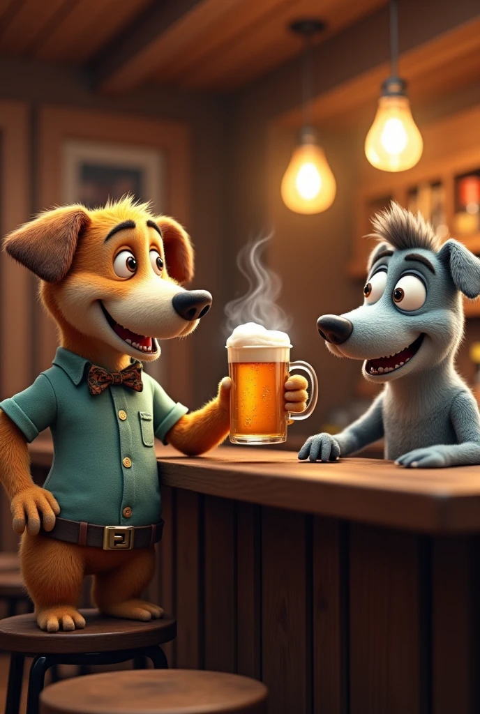 A banshee singing karaoke, with a backdrop of other mythical creatures laughing and clapping, in the glowing ambiance of a mythical pub., illustration, 3d, cartoon,
high resolution, high quality, detailed, masterpiece, hdr, sharp,
[Tim Burton style],[ abbe bi style], 
BREAK
score_9, score_8_up, score_7_up, score_6_up , amazing, beautiful, breathtaking, astonishing, brilliant, incredible,