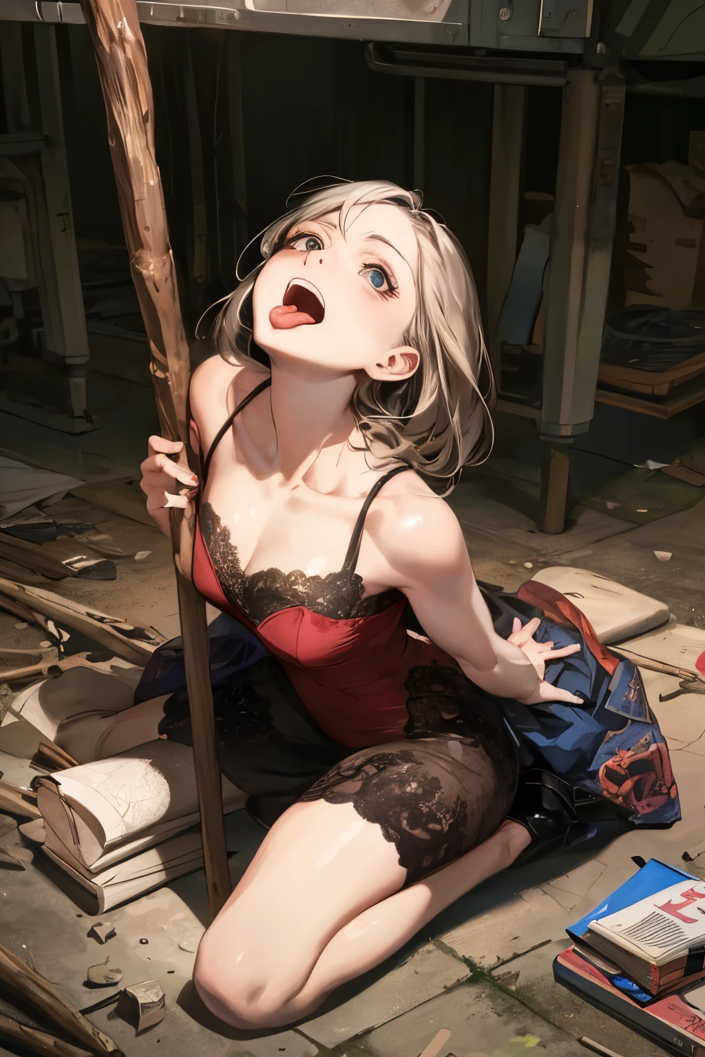 Desert Island Survival、Rocky area、Sandy Beach、Ocean、Forest、Distress、Hardcore、Nipples、Raped by an old man、Deepthroat、Oral sex、Blowjob、Big dick、Pussy、Covered in semen、Many large bruises、Girl、Girl、Short、Younger、Lower school year、Baby Face、flat chest、Watery eye、Marks of being beaten、Violence、Scared、Bandage、Fashionable clothes、Dynamic Angle、masterpiece、best quality、ultra-detail、scar、My hair is messy、scream and ask for help、Your clothes are torn
