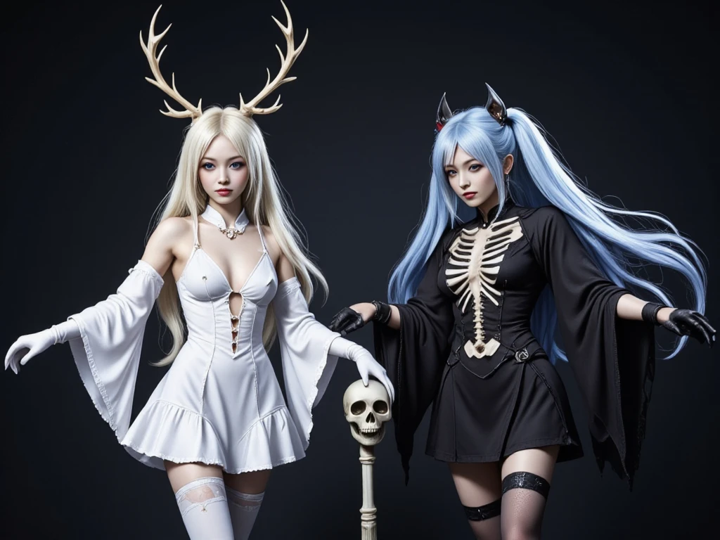 A Masterpiece,8kwallpaper,Great master black and white anime artwork,Black and white art,Pen line art,Sexy tribal mature woman in sexy costume on magnificent wild world land,There are antlers on the head,Full body dimensions,ywllow bikini,Mature body,Slender figure and legs,Perfect body shape,Exquisite facial details,Beautiful figure painting,Exquisite fanart with high detail,Full-body standing,full body xianxia,G. Larion's artistic style,inspired by Lan Ying,by Yang J,She walked towards the audience,inspired by Du Qiong,Inspired by Qu Leilei,Inspired by Wuzhun Shifan,The ultimate in dark art,Perfect model height,Fierce expression,Soft professional cinema lighting,Light and shadow follow,Perfect contour light