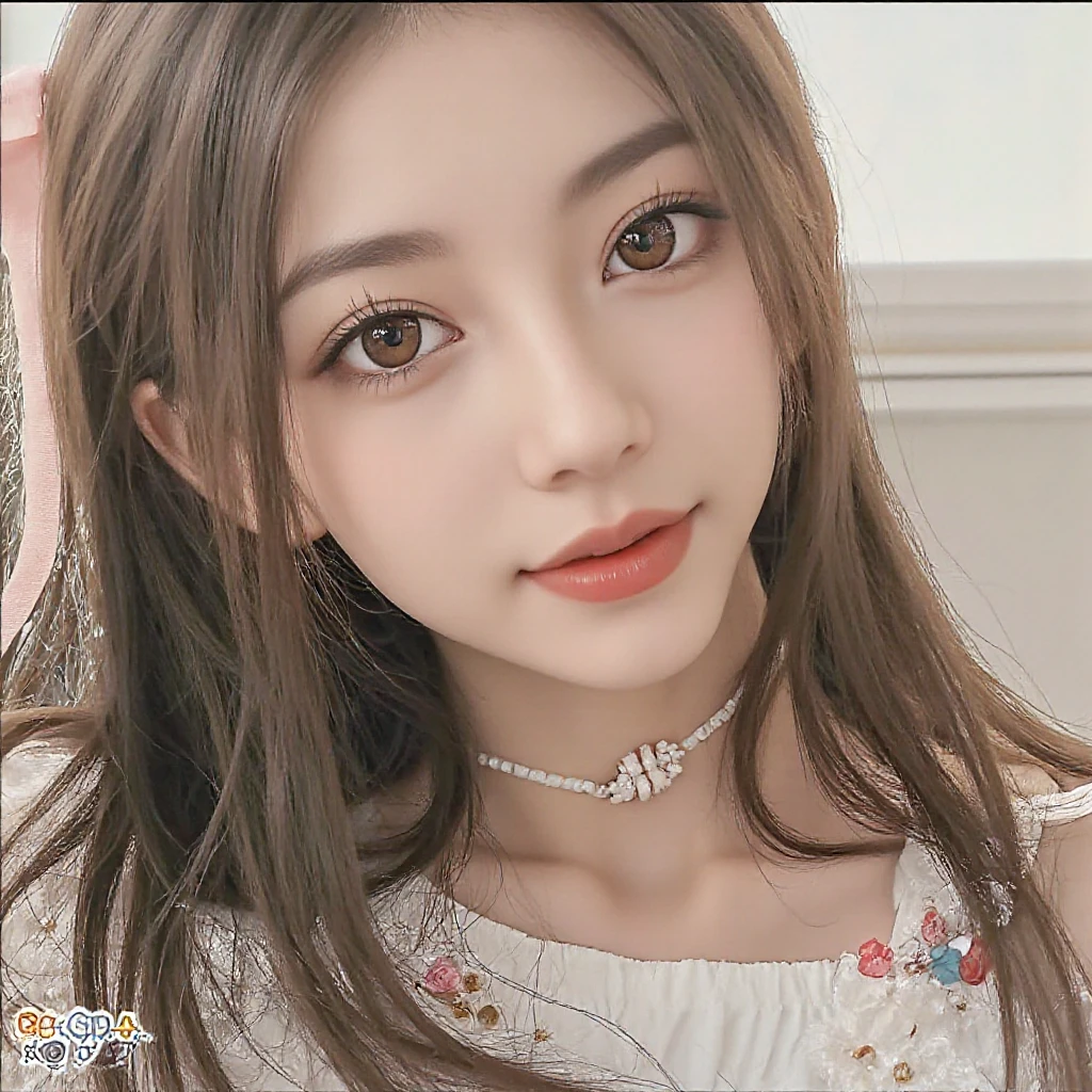 there is a woman in a dress posing for a picture, lalisa manobal, shaxi, dilraba dilmurat, white hime cut hairstyle, Yoshitomo Nara, ruan jia beautiful!, with short hair, belle delphine, Xianxia, inspired by Ma Yuanyu, author：Ma Wan, xintong chen