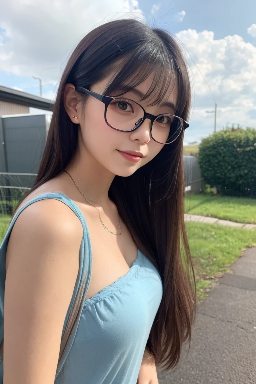 Completely naked、Flat chest、slender、rib cage、Nipples、vagina
