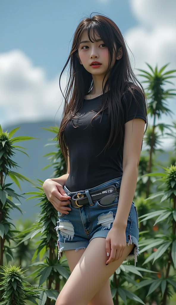 28 years old, gorgeous cute  Turkish girl, smirk, freckles, araffe woman in a white hoodie and a gray skirt, pale snow brown skin, dilraba dilmurat, full body xianxia, dressed with long fluent clothes, korean girl, beautiful south korean woman, belle delphine, anime girl in real life, pale fair skin!!, sha xi, jia, gongbi, jaeyeon nam, wearing white gloves, curly hair on one side, lots of people and lots of plants in the background, famous models, good young girl, (masterpiece:1.0),(best_quality:1.0), ultra high res,4K,ultra-detailed, photography, 8K, HDR, highres, absurdres:1.2, Kodak portra 400, blurry background, bokeh, lens flare, (vibrant_color:1.2), professional photograph, (the_tattoo:1.4), (Beautiful,large_Breasts), (beautiful_face:1.5), (narrow_waist).