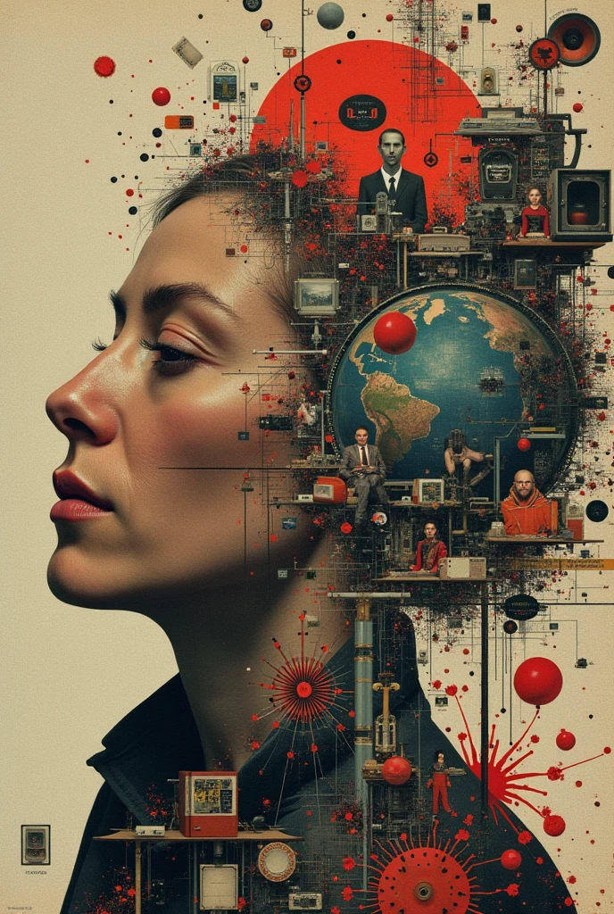 Relationship between social networks and humans drawing