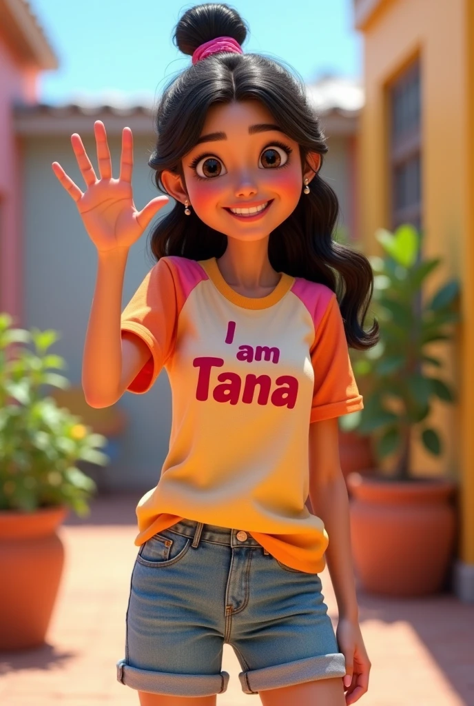Name: Maya
Age and appearance: Maya is 7 years old, curly brown hair, large eyes and curious amber color. She is of average height and has an infectious smile. Maya loves to wear colorful and comfortable clothes, and always wears a cap with a fun design