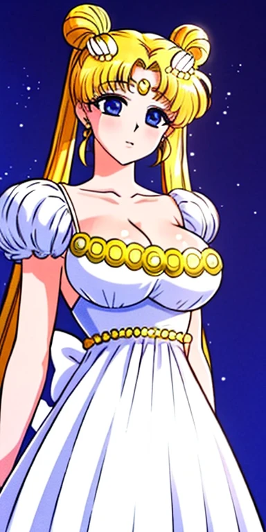 SMU Sagitsukino, 큰pectorals, Standing, Solo, Masterpiece, Best Quality, Detailed face, Detailed Eyes, high resolucion, Masterpiece, Best Quality, Detailed face, Detailed Eyes, high resolucion, Princess costume,tranquility,프린세스tranquility,네오퀸tranquility,pectorals,Big,거대한pectorals,풍만한pectorals.a blond,Dumpling head,왕pectorals,breast,forehead crescent moon,젖pectorals,흘러넘치는pectorals,voluptuousness,The dress,crescent moon on forehead,90s Animation,The dress끈없음,tranquility,tranquilityThe dress,overflow,pectorals살,strong thread,Bbangbang,커다란pectorals