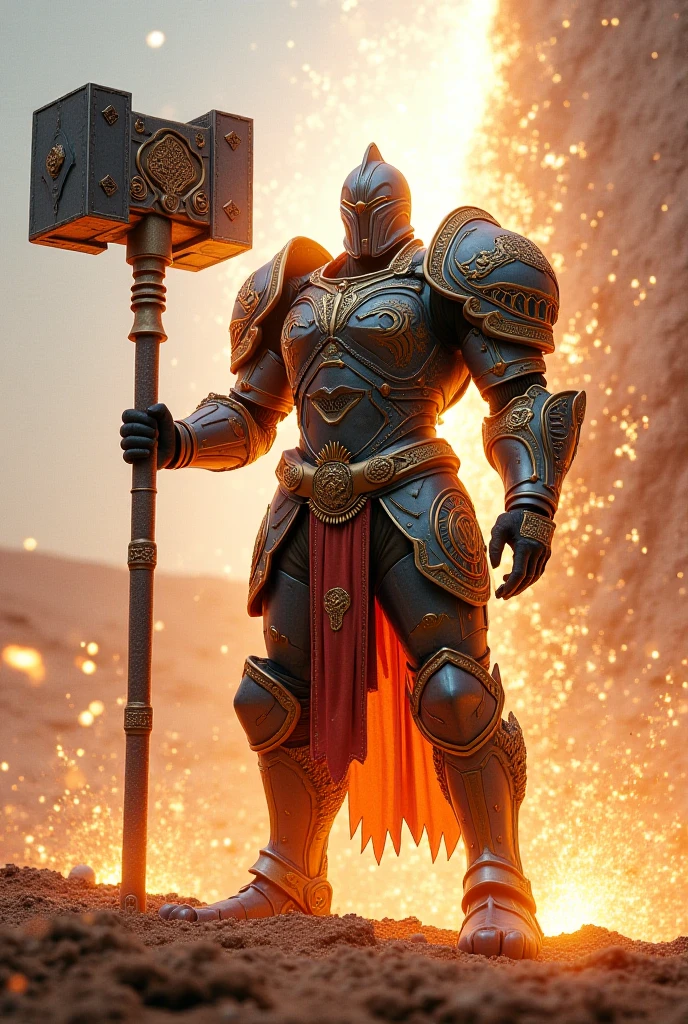 photo of intimidating (NeonMutation ChaoticSpheres GrimKnights:1) Future Cyber Centurion, standing in front, style by MushroomLove