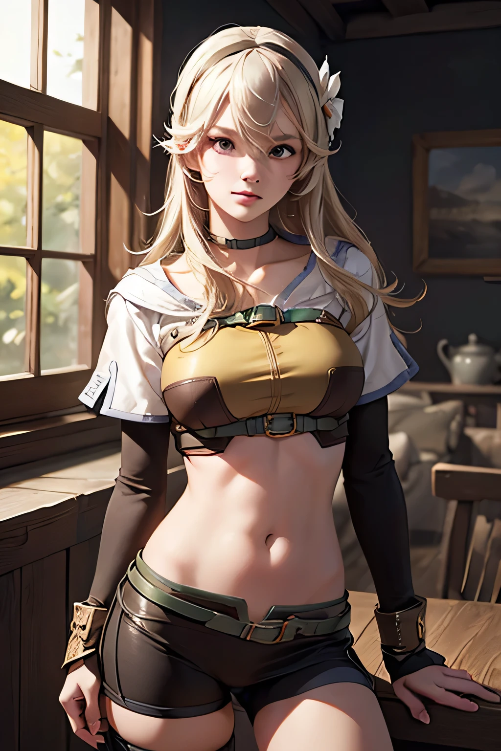 corrin, masterpiece, best quality, beautiful art, high resolution, 1 woman, solo