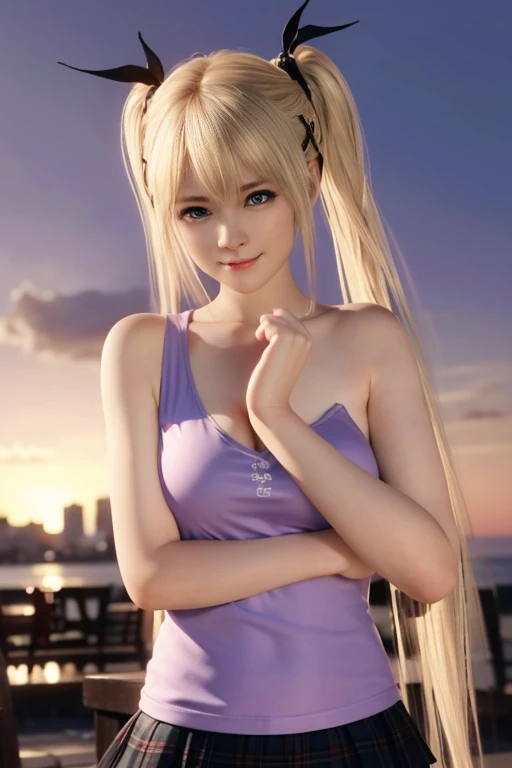 (masterpiece:1.3, Highest quality, Ultra-high resolution, Very detailed), (Realistic, photoRealistic:1.4), Beautiful illustrations, Perfect lighting, Natural light, colorful, Written boundary depth, NFSW, View your audience, 1 girl, Japanese, high school girl, Perfect Face, Cute and symmetrical face, Glowing Skin, (Twin tails:1.5, blonde), blue eyes, (Small breasts, seductive thighs, ), and, Beautiful Hair, Beautiful Face, Beautiful attention to detail, Beautiful clavicle, Beautiful body, Beautiful breasts, Beautiful thighs, Beautiful legs, Beautiful fingers, (Beautiful views), (a pose that opens the legs), (Captivating smile,), (school uniform),(loose socks) (Beautiful Fine Eyes, ,The girl has a toned figure., Intricate details,Closely、Embarrassed expression、blush、Shining Sweat、Perfect Skin,Sweat is noticeable in the cleavage、Sweating on thighs is noticeable、 Fair skin,Tight waist, Sweating profusely、Sweaty hair、Sweaty clothes、Sweaty、Visible sweat、Sweat-soaked hair、Athlete System、Cherry blossoms fluttering down、Silver Hair、Night cityscape。Reflection of light、moonlight