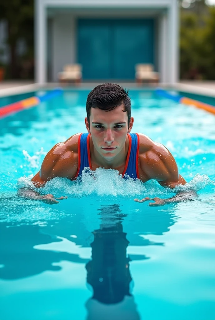 male　Age 25 water polo asian