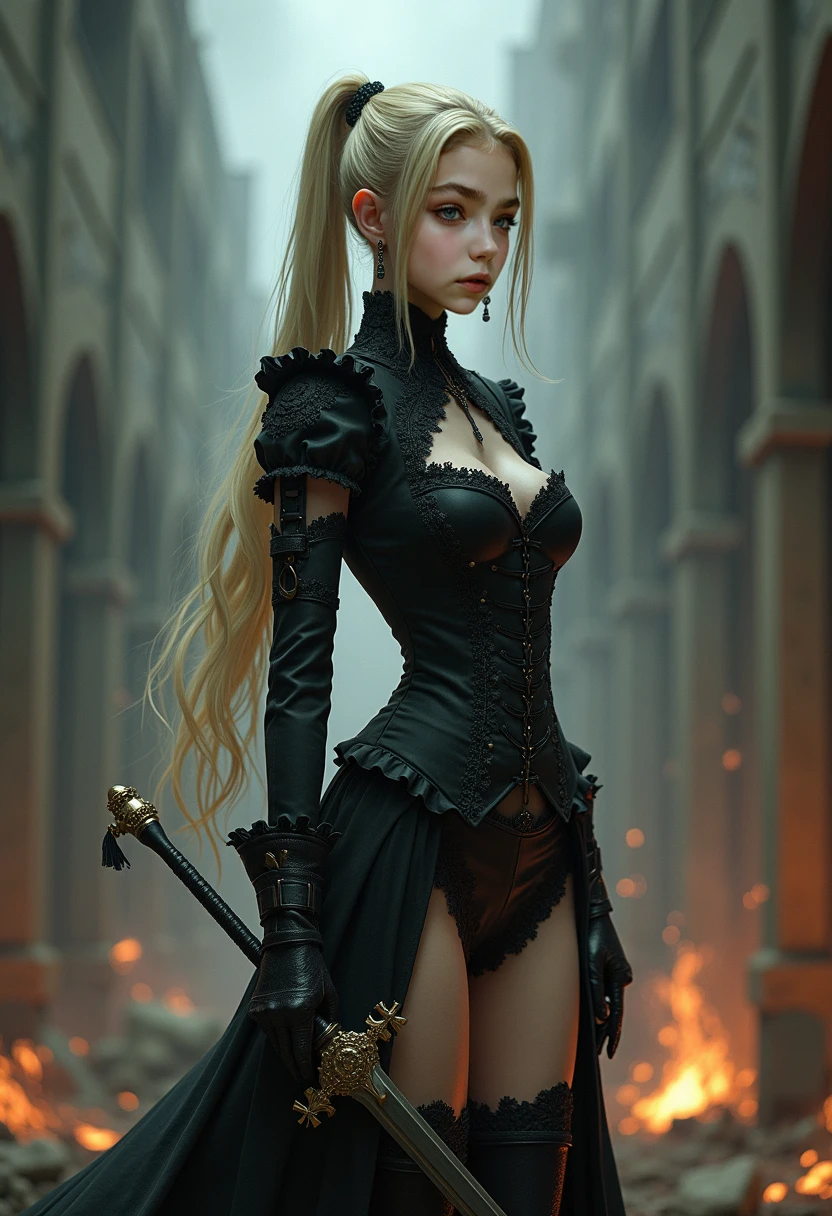 Complicated details,finely detailled,beautifuldetails,profesional lighting,physically-based renderingt,8K分辨率,8K,Cool,Good balance,超A high resolution,highly  detailed,Shocking,best qualityer,delicated，,Magic Array,超A high resolution,A high resolution,Shining Effect,themoon,1 woman,Alice Gainsbrough(Final Fantasy VII),Standing,Single focus