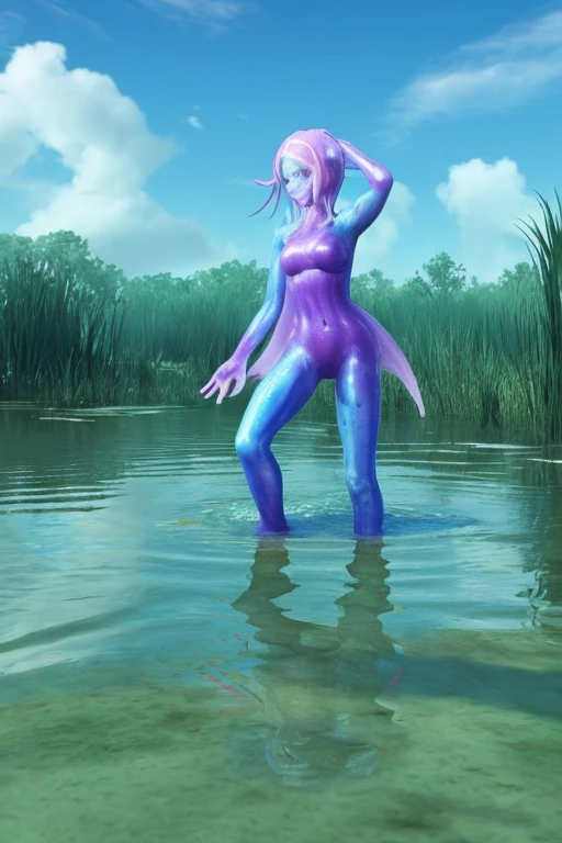 beautifull alluring slime girl made of liquid colors, colorful skin made of liquid colors, gooey colorful hair made of liquid colors, Beautiful D&D Character Portrait, Ominous, colorful Fantasy, Detailed, Fiverr Dnd Character, Octane Render, Digital Art, Extreme Detail, 4k, Ultra Hd, Polished, Beautiful, Hyperdetailed, Intricate, Elaborate, Meticulous, Anime Character, Detailed, Sharp Focus, Wlop, Character Design, Unreal Engine, 3d Rendered, Volumetric Lighting, Reflections, Glossy, Digital Illustration,Unreal Engine, 3d Rendered, Volumetric Lighting, Reflections, Glossy, Digital Illustration, Sensual Pose, Suggestive Pose, Full Body Shot, anatomically correct, naked, vissible nipples, puffy vagina 💖❤💕💋❣