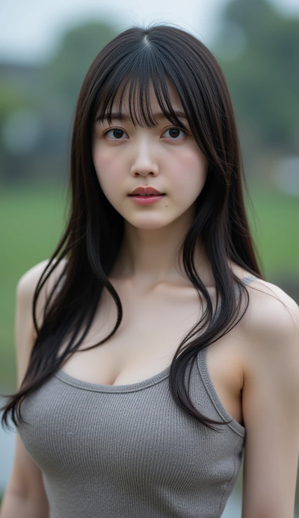 (Highest quality:1.4),(masterpiece:1.4),(Realistic:1.4),(Realistic:1.2),(超High resolution, RAW Photos:1.4),(High resolution, Ultra-detailed:1.2),(8k:1.2),Cinematic photography,a photo of a dark-haired,One girl,alone,wear ,((Japanese female warrior))、((Upper Body:1.3))、Raise your arms to show your sides、((Raise your arms to show your sides))、In the park