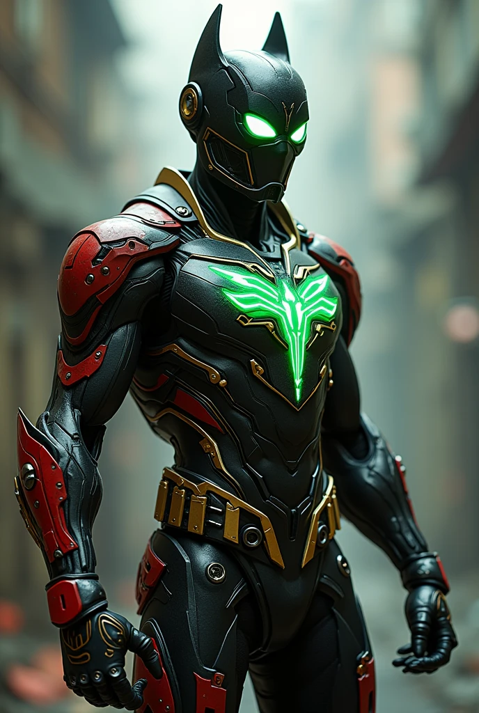 1 kamen rider, armor, mechanical, male, full armor, grasshopper, superhero, muscular, heavy metal, mechanical marvel, guardian, green, dark hero, anti hero, violent, bloody, absurdres, high resolution, ultrasharp, 8k, masterpiece