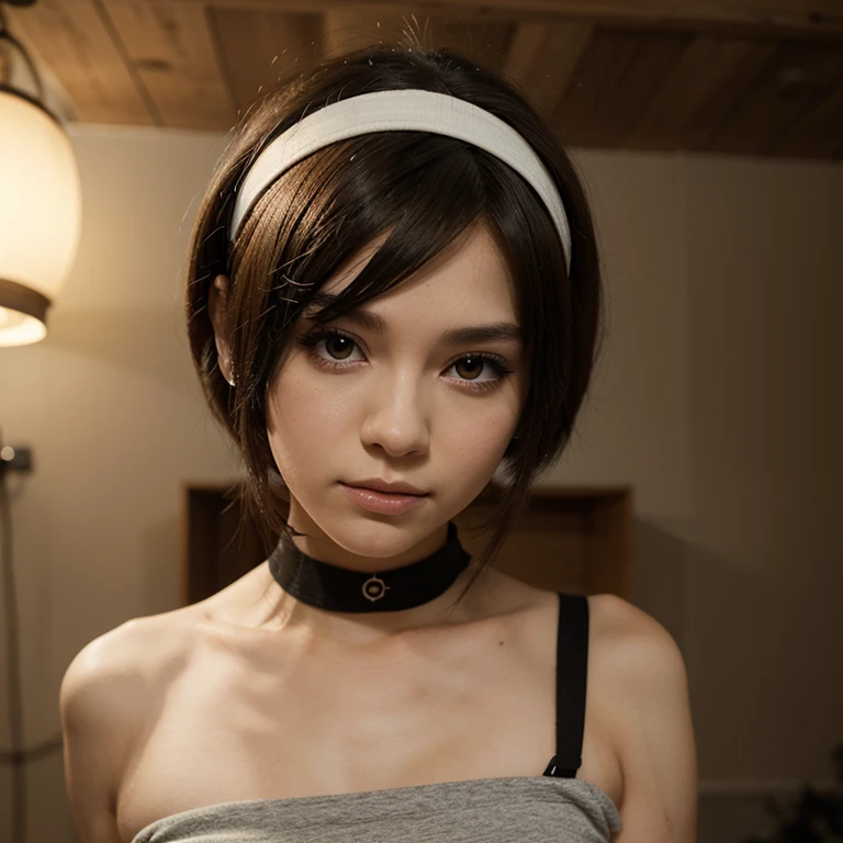 Look into the eyes, Look at me Look at me, Look at me, Look at me, Eye contact, Front of face, Front face, face, Cross-legged, indoor, Brown Hair, bangs, Sweat, clavicle, shoulder, Cross-legged, chest, Earrings, Skin Moisture, Look at me, Private room, Looking down, belt, Abdominal muscles, Abdominal muscles, Tattoo, tattoo, (Jacket naked:1.5)