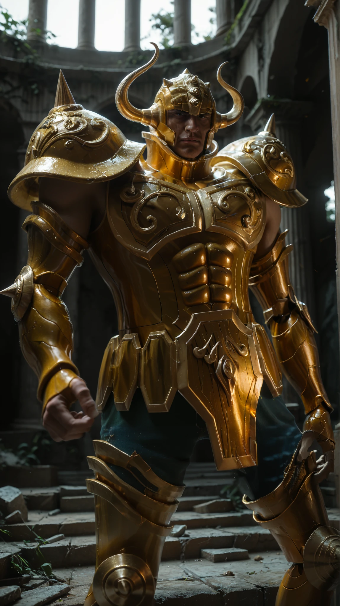 8K,A very young boy, the God of Fire, clothed in the energy of a 16-year-old.,Super handsome(Like the real thing),He looks at the audience with a fearless smile.,Orange Hair,Orange Flame Armor(Fire God Crest),Orange Flame Gauntlet(Fire God Crest),Orange Flame Leg Guards(Fire God Crest),Dark and desolate land,Photorealistic RAW photos of the highest quality。Bright colors,Rich colors, Backlight, Cinema Lighting, Film Grain, 50mm lens, Nikon D850,Realistic Skin,Fantasy art,Character Art,Ultra-high resolution,Realistic Skin,Extremely strong and defined abs,bulging muscles,A 16-year-old boy who is the god of fire,Golden Eyes,Black Flame God Outfit(Orange flame emblem filigree),Dynamic fighting pose,