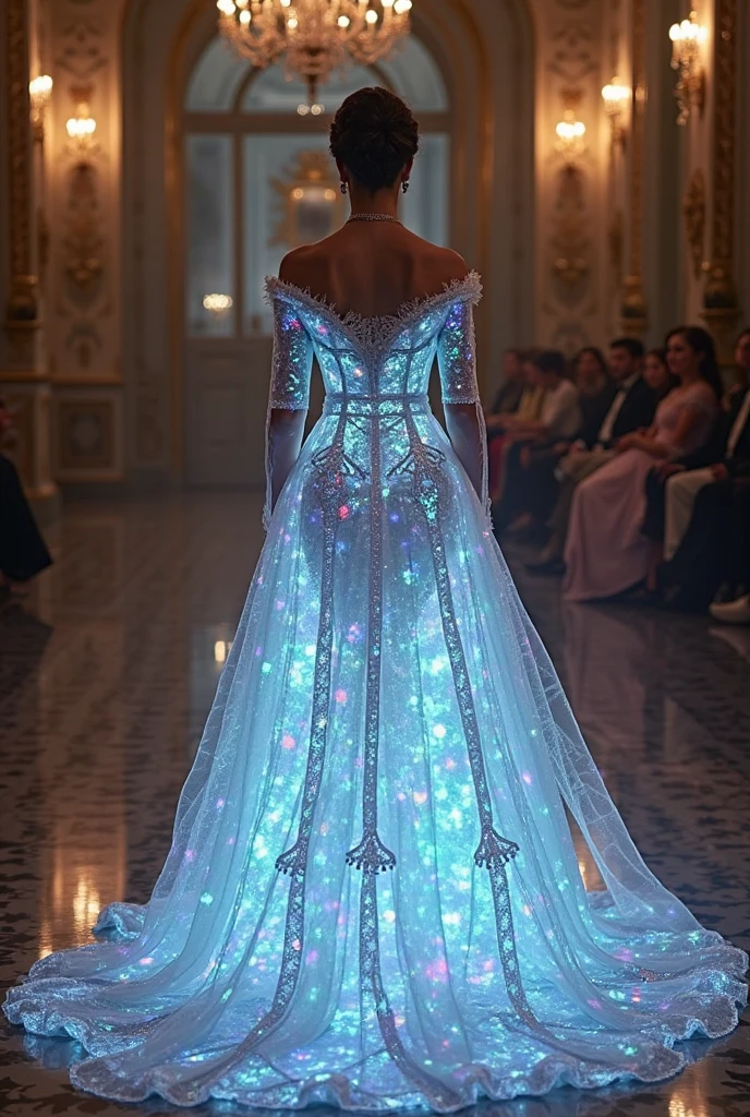 A dress about exact science but feminine and elegant