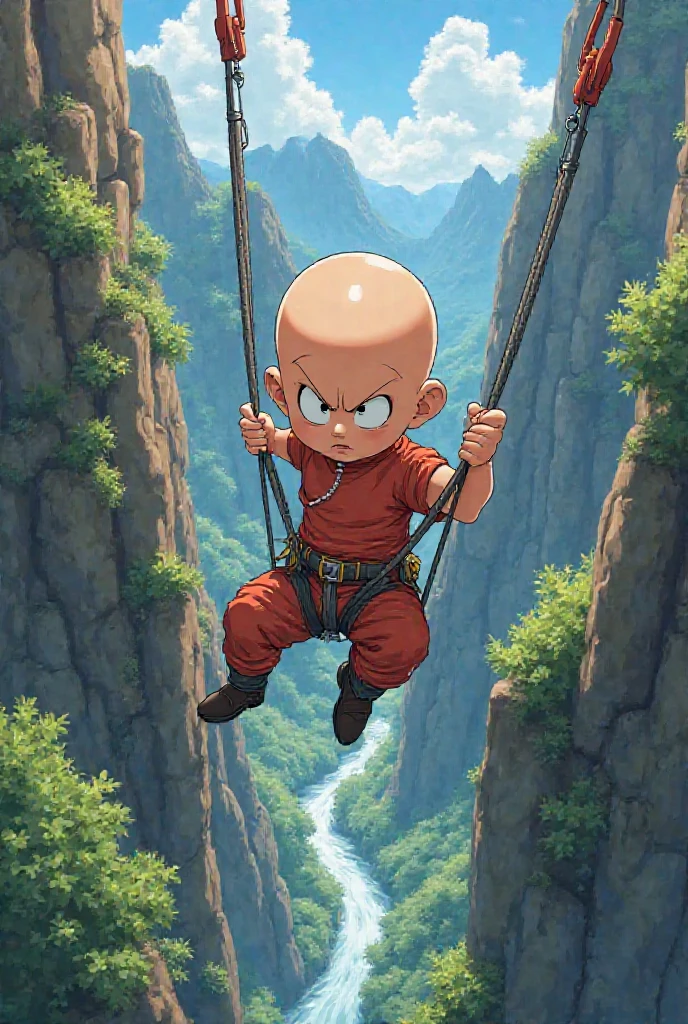 Kuririn rappelling