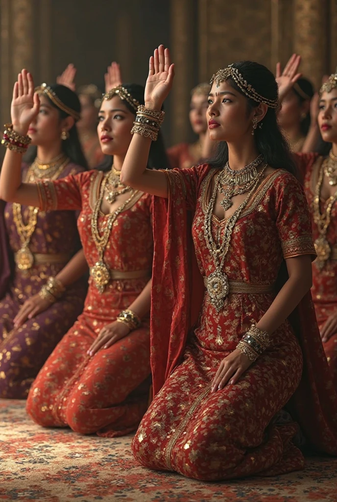 A person being crowned in front of everyone