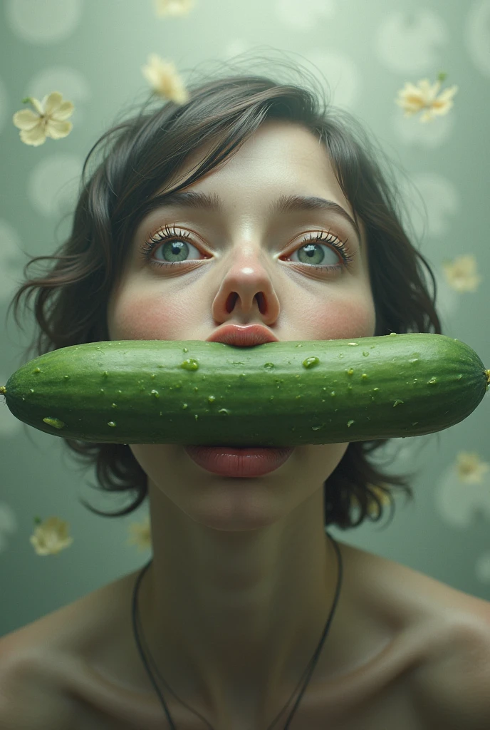 analog film photo ,BlowjobTopofHeadPOVQuiron pose  (a woman is sucking a realistic cucumber:1.4) , beautiful, (masterpiece:1.2), (best quality:1.2), perfect lighting, pov, close up, head shot, 1girl, smile, crop top, raincoat, foreshortening, depth, colorful,, faded film, desaturated, 35mm photo, grainy, vignette, vintage,  Kodachrome, Lomography, stained, highly detailed, found footage,  <lora:SDXL1.0_quiron_BlowjobTopofHeadPOV_V3_lora:1>, close-up, by mike mignola,