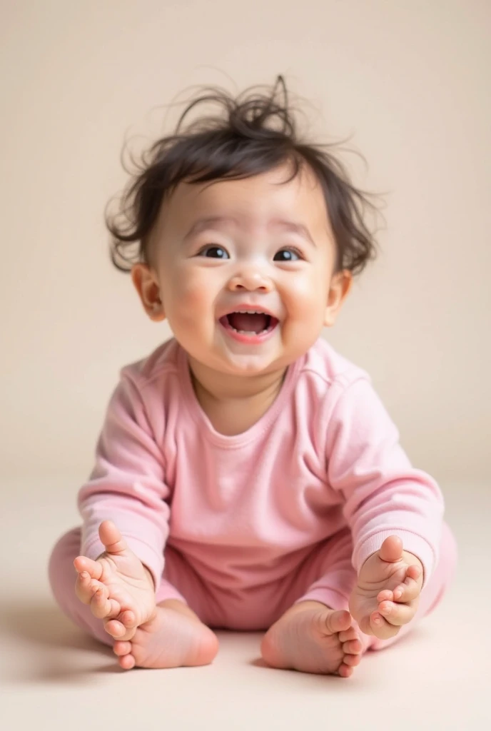 smiling , new borntting