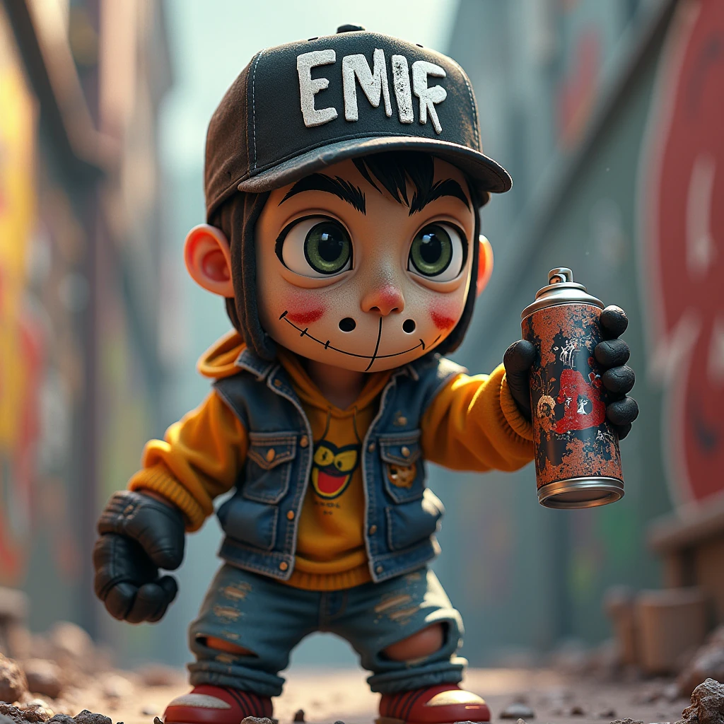 Pixar style, gloomy, negative, twisted, weird, big-eyed loli, colorful, ultra-detailed, highres, best quality, realistic, vivid colors), cute one eyed alien, 8 minions dancing in the air, running around, gather with friends, green blue and purple, sitting in a classic char, enjoying view, extraterrestrial being, photography , on terrain, nebulae sky, ((best shadow)), best quality