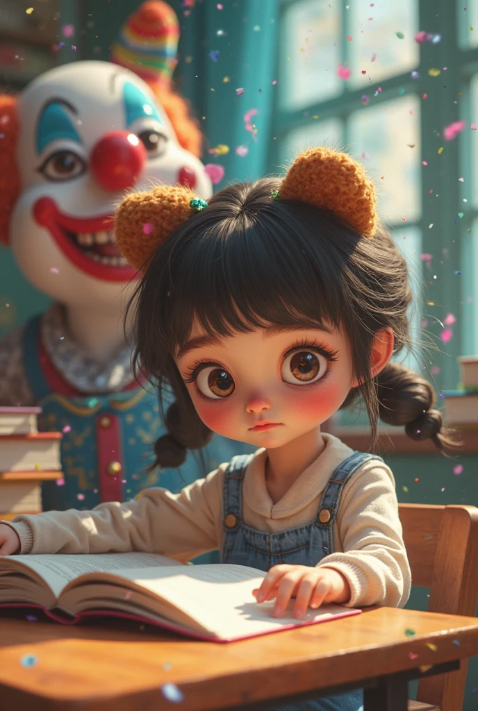 A very curious and creative  princess. She loves playing with building blocks, a storybook illustration, arte renderizada, storybook illustration, arte conceitual disney --auto
