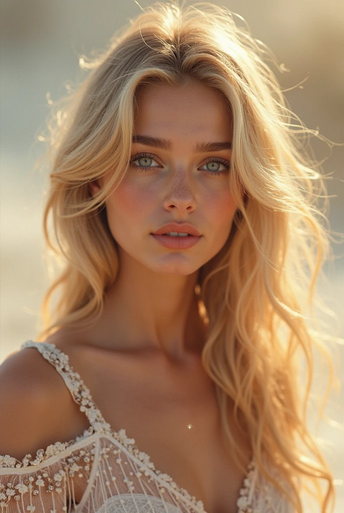 Beautiful Croatian girl blonde