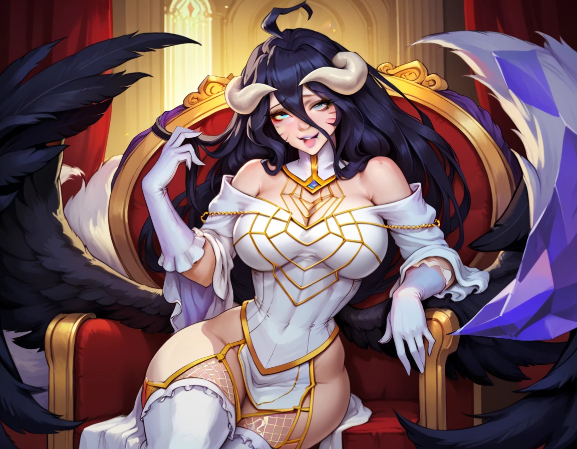 araffe vestired in a empregada doméstica outfit sitting on a chair, cosplay de um catboy! empregada doméstica! vestir, deve rasgar do senhor supremo, , noturno de League of Legends, albedo de overlord, 2b, 2b, cosplay, empregada doméstica, Fiora de League of Legends, gorgeous empregada doméstica, empregada doméstica outfit, Cosplay de garota de anime