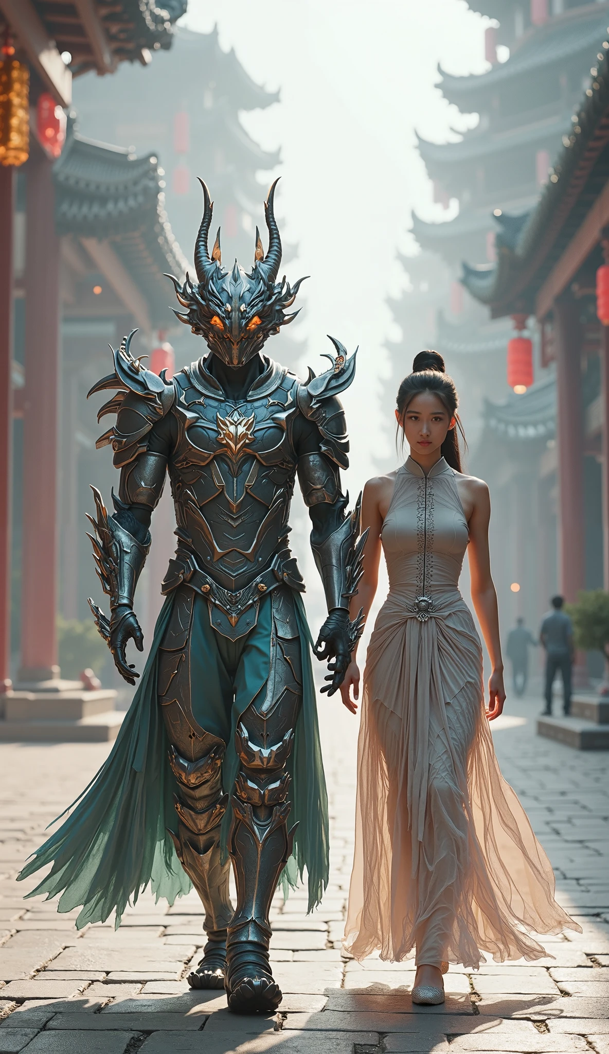 Lord of Darkness and Lady Dragon