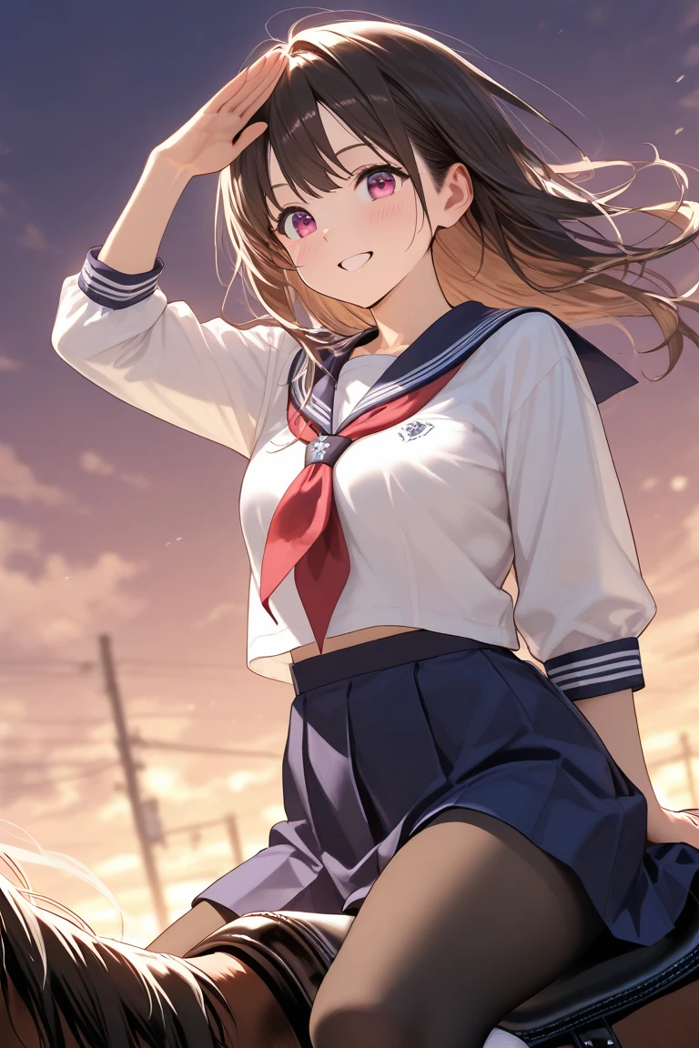 (One girl)(Master Detail Anime)(Master quality)(RAW Photos))(8k)(Realistic, photo Realistic:1.2), ((Highest quality))(naked)(karakaijouzunotakagi-san)(Uniform Pleated Skirt)(Panty shot)(A captivating beauty with a real human body,Perfect Anatomy(Takagi-san)(Brown Hair)(Make your eyes sparkle)(Detailed eyes)(Detailed eyes)(smile)(Perfect body line)(city)(Browsing Caution)(From below1st.3),From below