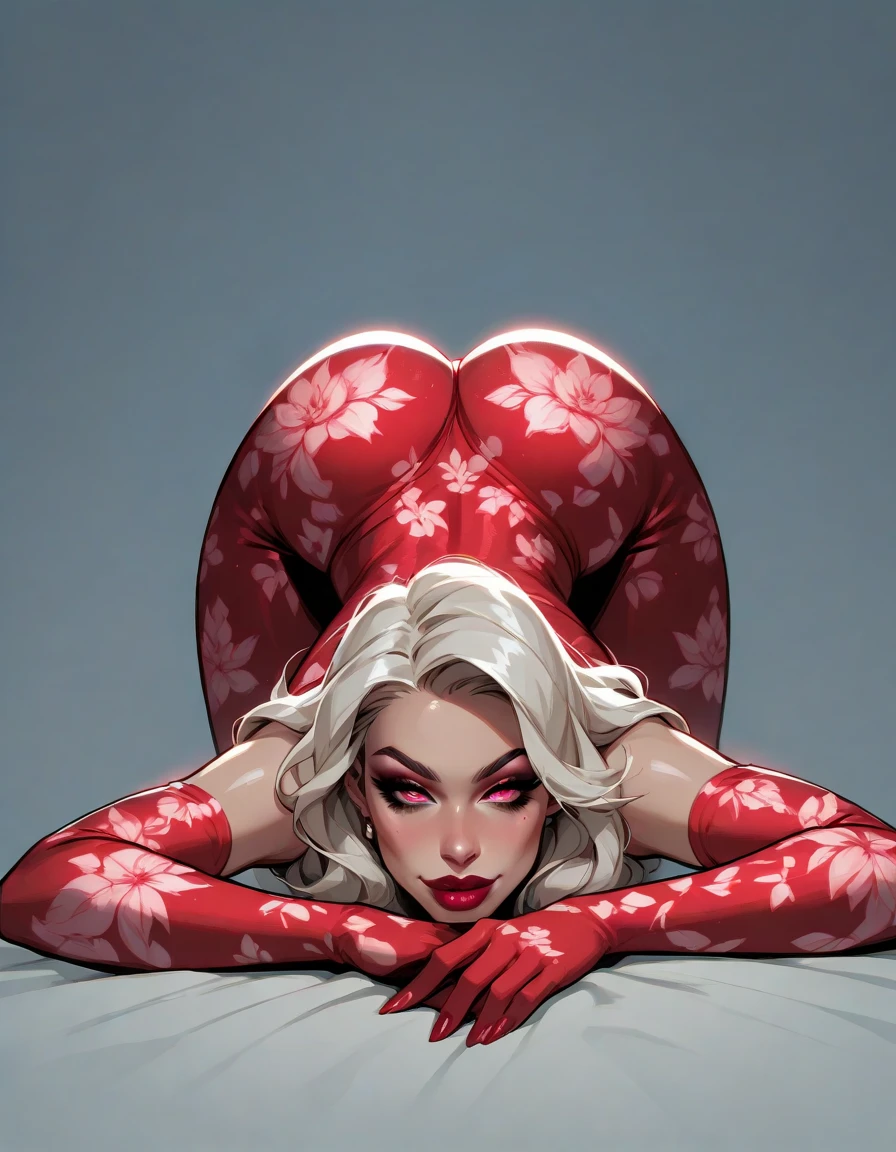 full-body close-up, create an elegant atmosphere), barefoot on water, sleeping on waterbed ((top-quality)), cammy, Olive Drab leotard, Red beret, Beautiful skins, Beautiful belly, hips up, sweet,
