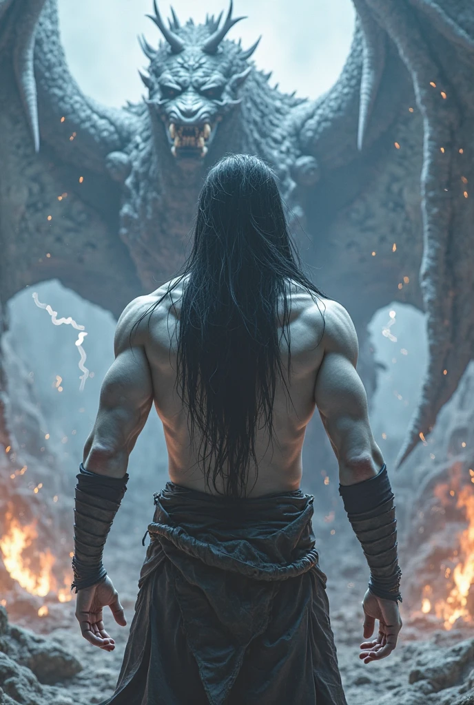 a majestic dragon king, dramatic lighting, ethereal atmosphere, dramatic pose, powerful, muscular, sharp claws, glowing eyes, flowing mane, scales that shimmer, intricate details, fantasy art, concept art, digital painting, highly detailed, photorealistic, 8k, cinematic, epic, dramatic, masterpiece